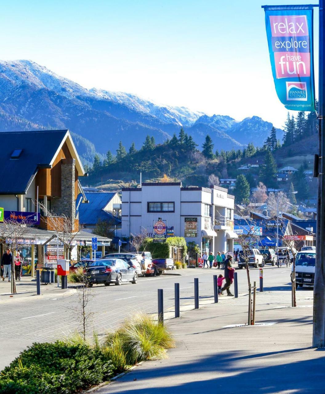 Village Lake Apartments Hanmer Springs Eksteriør bilde