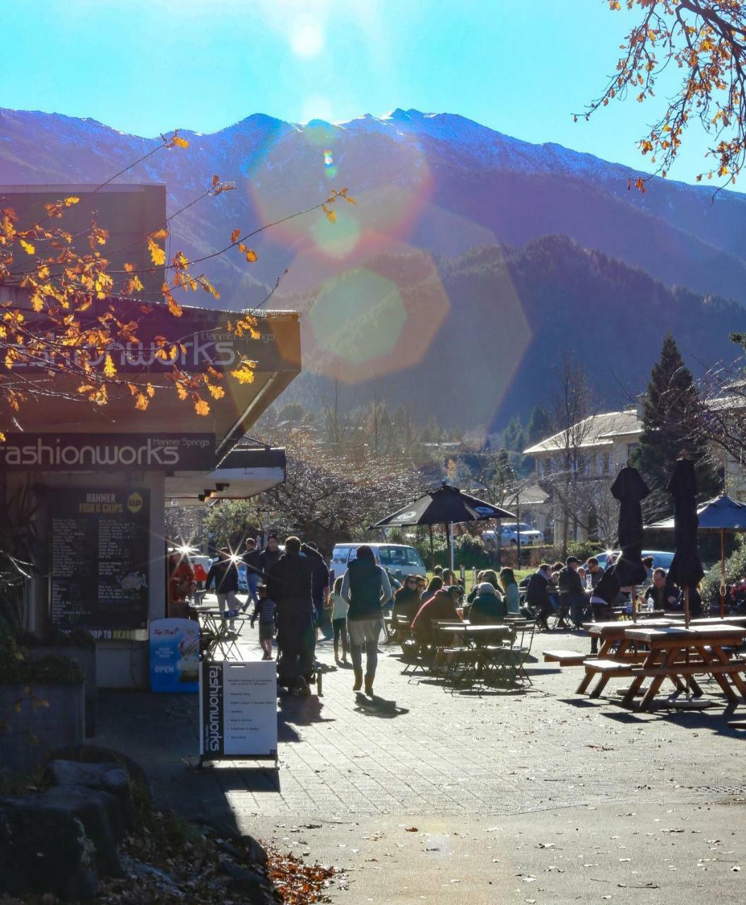 Village Lake Apartments Hanmer Springs Eksteriør bilde