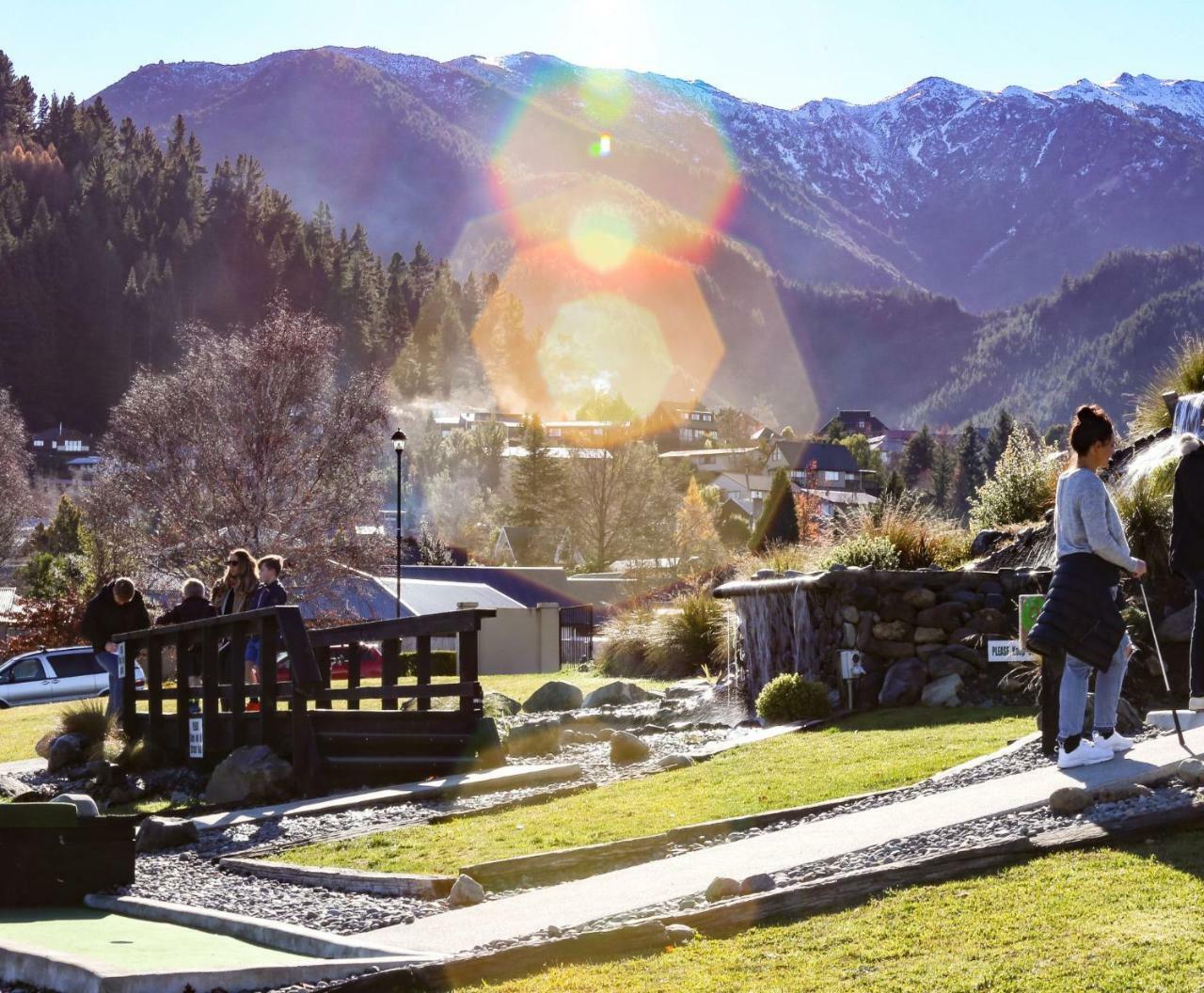 Village Lake Apartments Hanmer Springs Eksteriør bilde